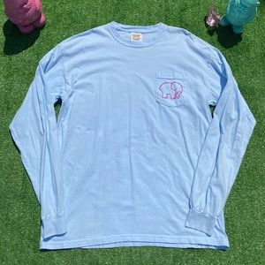 Ivory Ella Hamsa Print Elephant Long Sleeve Shirt